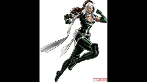 The X-Men's Rogue, whose name was later revealed to be Anna Marie, made her first appearance in 1981. 