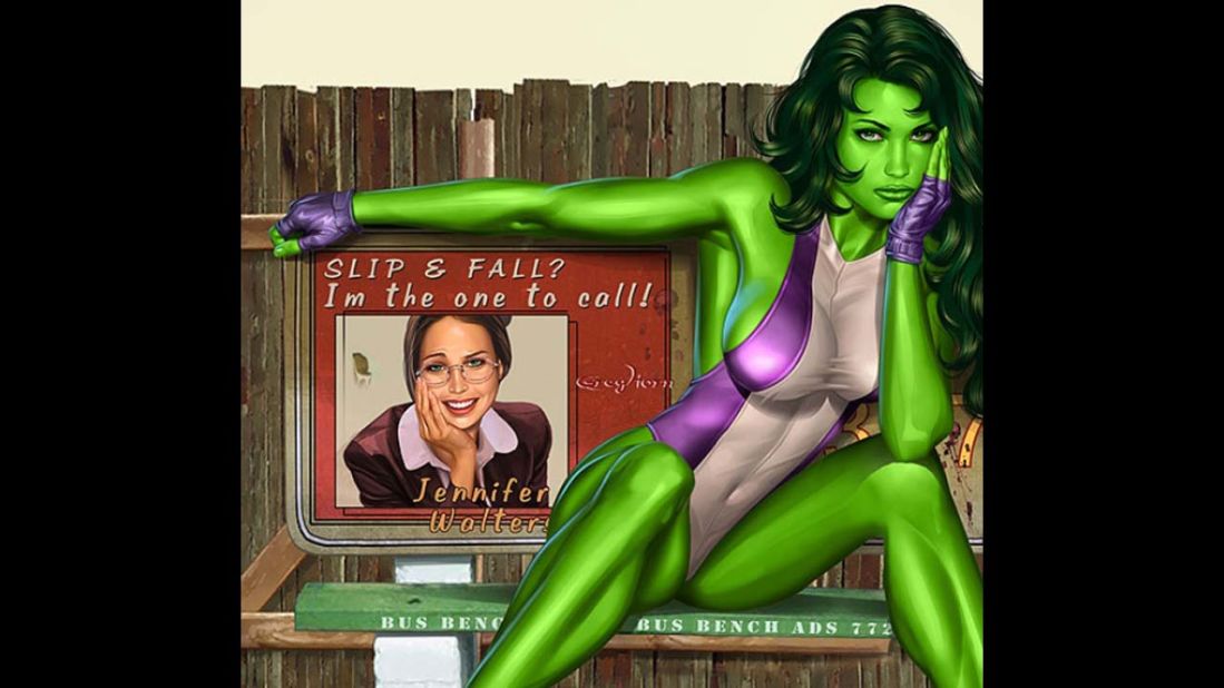 Jennifer Walters, Marvel's She-Hulk, made her first appearance in 1980.