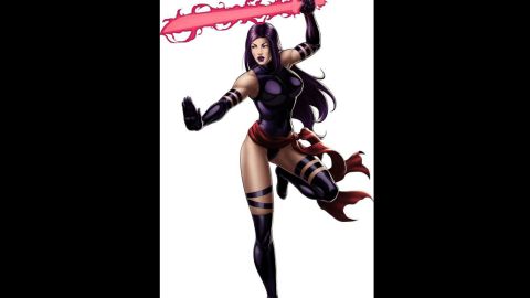 Marvel's Elizabeth Braddock, also known as the X-Man Psylocke, made her first appearance in 1989.