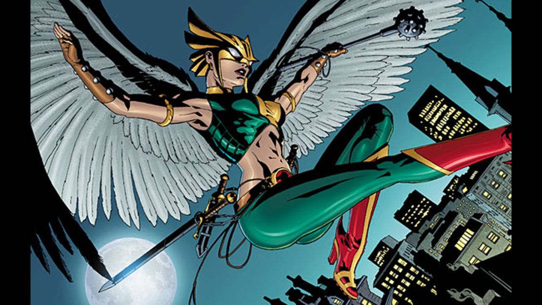 Shiera Sanders, Hawkgirl, made her first appearance in the DC Universe in 1940. 
