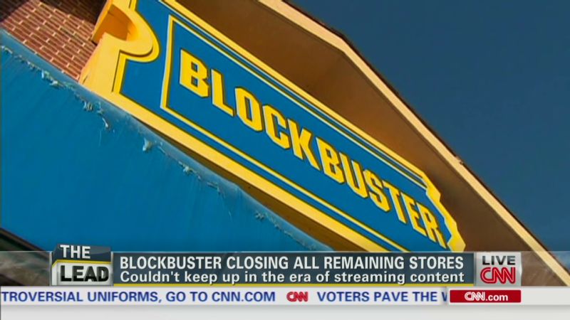 End of an era for Blockbuster