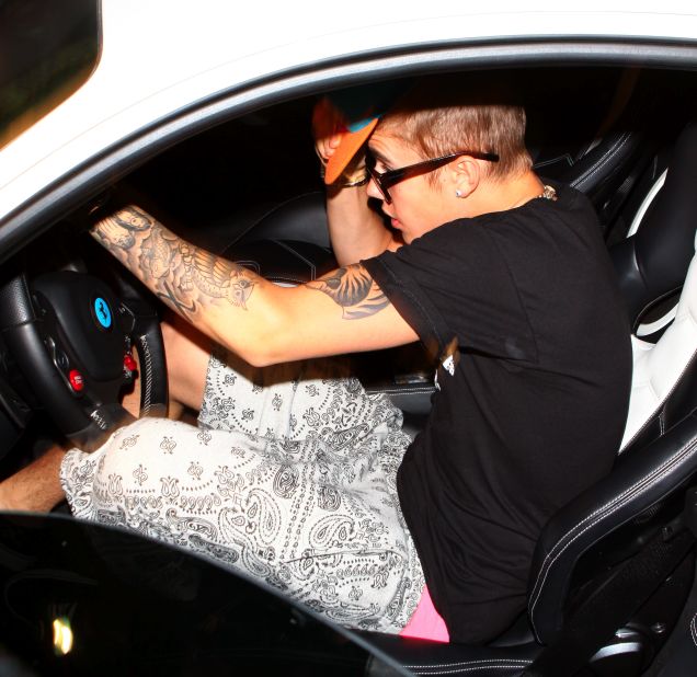 In June 2013, another chapter was added to Bieber's history book of driving drama. The singer was <a href=