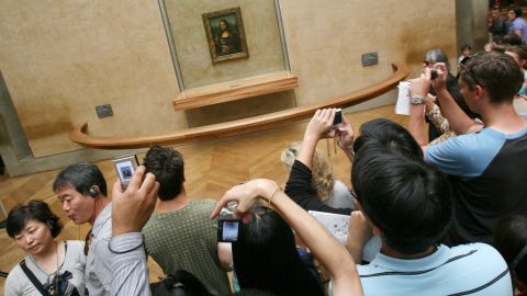 Visitors will wait for hours to see the Mona Lisa