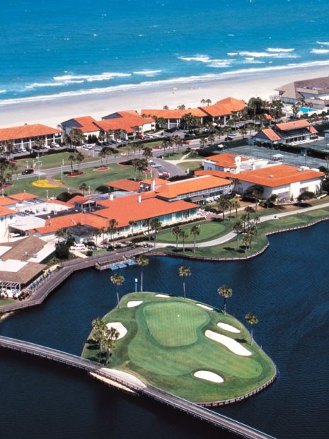 Ponte Vedra Inn & Club in Florida offers easy beach access, a pool and lagoon excursions.
