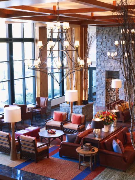 Easy access to the slopes, family-friendly Segway tours and kid-focused spa treatments are draws at Stowe Mountain Lodge in Vermont. 