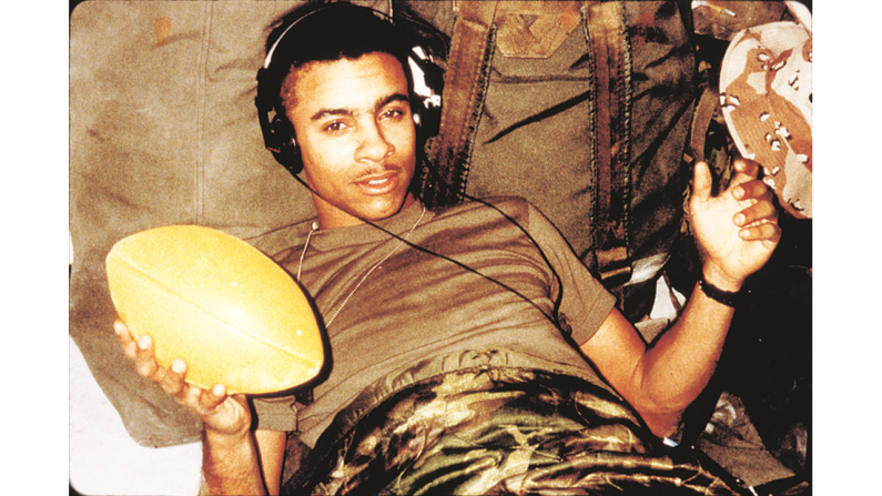 Jamaican-born rapper Shaggy, 45, joined the U.S. Marines in 1988 to help make ends meet, according to his bio on <a href="index.php?page=&url=http%3A%2F%2Fwww.mtv.com%2Fartists%2Fshaggy%2Fbiography%2F" target="_blank" target="_blank">MTV.com</a>.  As his musical career started taking off, he was deployed to Kuwait in 1991 for Operation Desert Storm.    