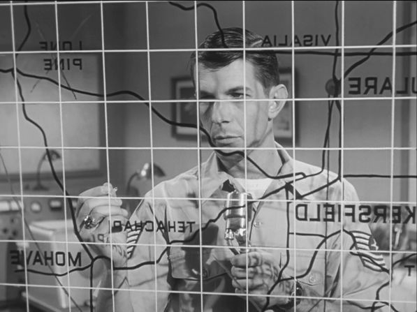 Leonard Nimoy, best known for his portrayal of Spock on Star Trek, enlisted in the U.S. Army Reserves in the early 1950s and was discharged in 1955 at the rank of sergeant, according to his biography on <a href="index.php?page=&url=http%3A%2F%2Fwww.military.com%2Fveteran-jobs%2Fcareer-advice%2Fmilitary-transition%2Ffamous-veteran-leonard-nimoy.html" target="_blank" target="_blank">military.com</a>.  During that time, he put on shows for Army Special Services and starred in military training films. Nimoy also had a role as a sergeant in the show "<a href="index.php?page=&url=http%3A%2F%2Fstevecanyondvd.blogspot.com" target="_blank" target="_blank">Steve Canyon</a>" in 1959.