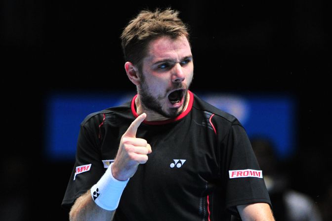 Stanislas Wawrinka secured his second win at the ATP World Tour Finals with a three set victory over David Ferrer and combined with Nadal's win over Berdych saw the Swiss star into the last four.