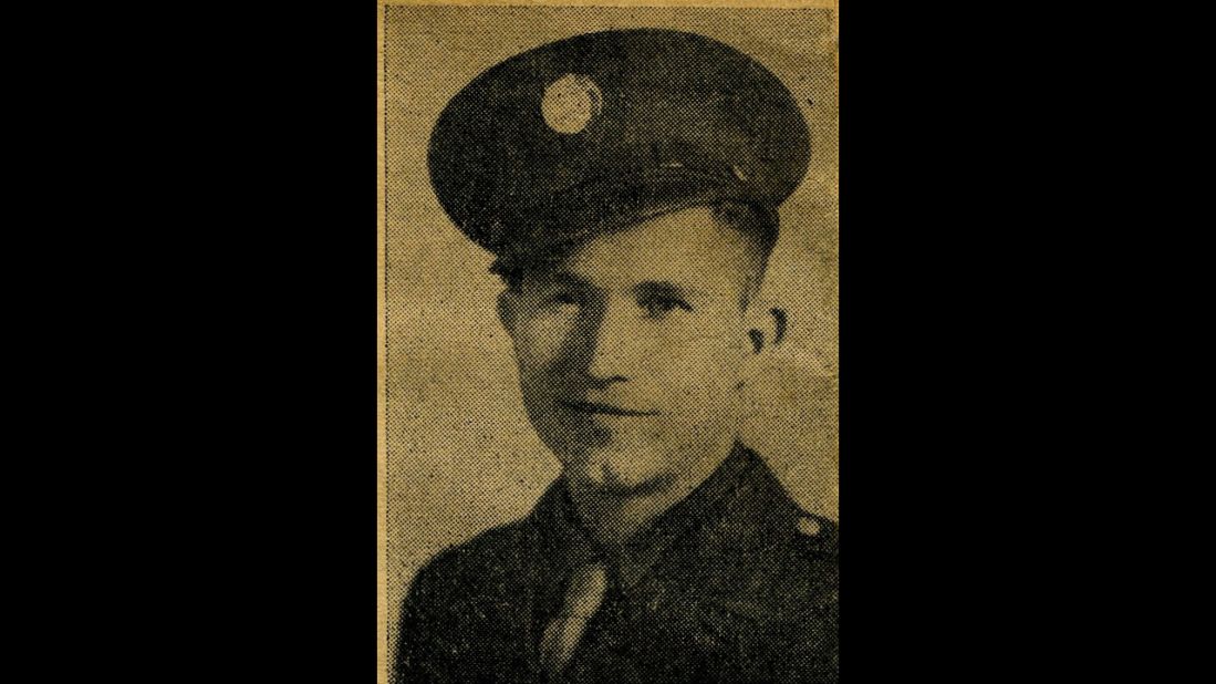 Army Pfc. Clarence M. Merriott, 21, of Stilwell, Oklahoma was killed on D-Day+13, June 19, 1944, off the coast of Utah Beach in France. Merriott served with the 300th Engineer Combat Battalion.