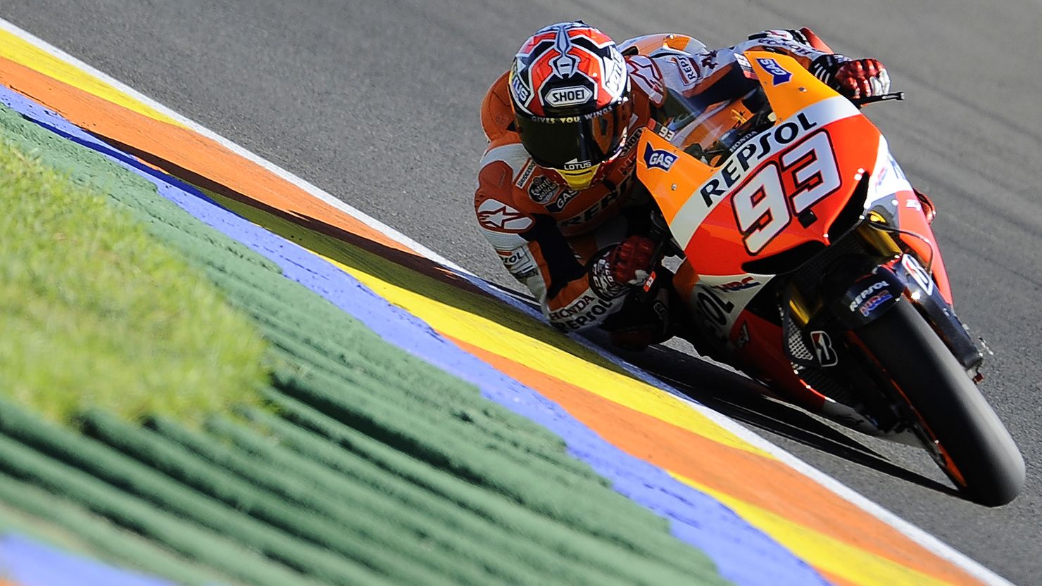 Spain's Marc Marquez is looking to cap an incredible rookie season in MotoGP. 