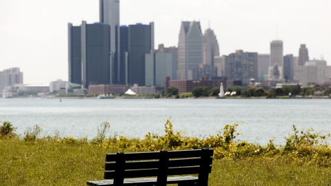 Some 4.2 million people live in the Detorit metropolitan area.