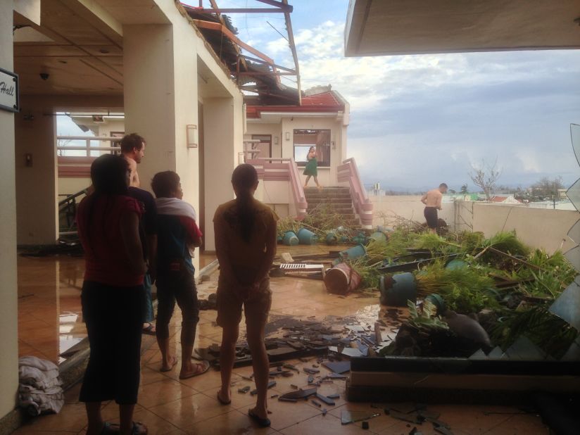 Reynolds and two colleagues, Mark Thomas and Josh Morgerman, went to Tacloban to record the impact of Super Typhoon Haiyan which hit the city on Friday, November 8, 2013.