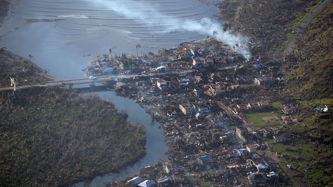 Eastern Samar province on November 11