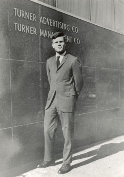 After his father's suicide, Turner took over the family business, Turner Advertising Co.