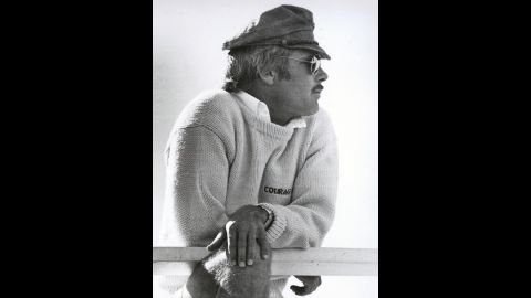 Turner won the America's Cup, a prestigious sailing competition, in 1977. His racing yacht was named "Courageous," emblazoned on his sweater.