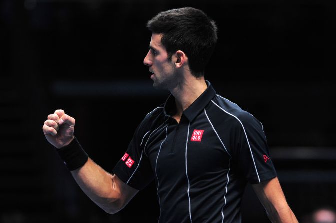 Djokovic was never headed in the final as he wrapped up the opening set with two breaks of service.
