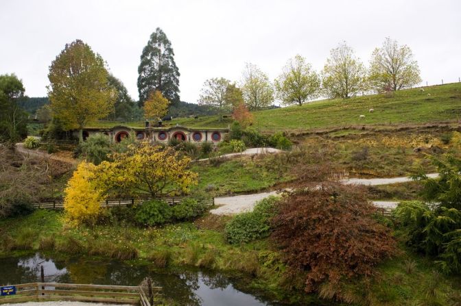 This six-room quirky property came about because of a suggestion by a fan of "The Lord of the Rings" books -- the owner's wife. 