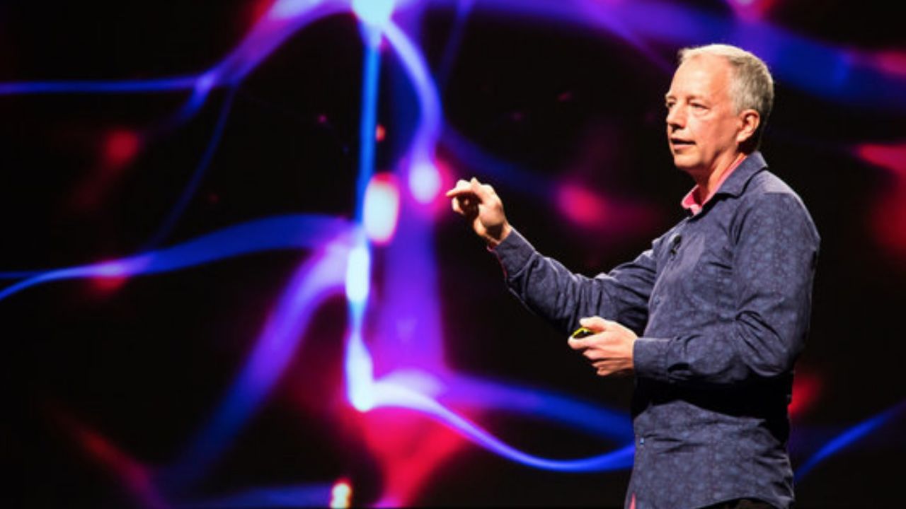 Dr. Jim Olson discusses innovations in cancer surgery at Pop! Tech's annual conference in October in Camden, Maine.