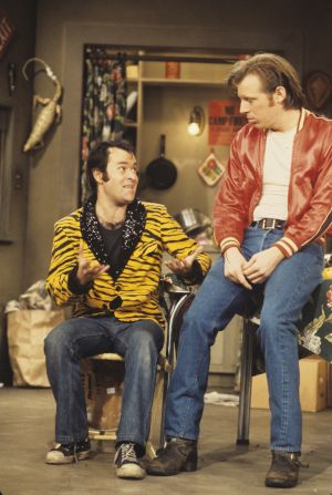 David Lander, left, who played Squiggy on TV's "Laverne & Shirley," hid his diagnosis for 15 years "primarily because I didn't think show business would embrace the fact that I have a chronic disease known as multiple sclerosis," he said in a 2001 <a href="index.php?page=&url=http%3A%2F%2Ftranscripts.cnn.com%2FTRANSCRIPTS%2F0105%2F17%2Flad.08.html">interview with CNN</a>. 