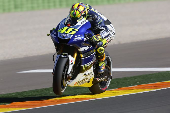 Seven-time world champion Rossi was a distant fourth in the standings in his return to Yamaha after two seasons with Ducati.