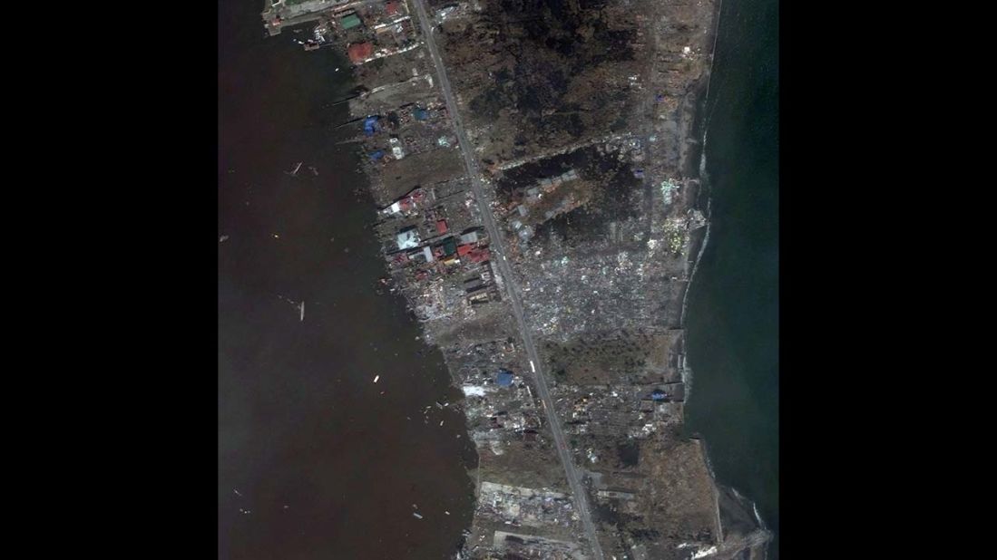 After: Tacloban on November 10