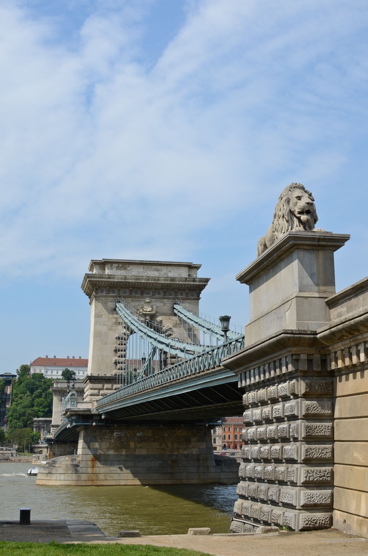 This important link between Buda and Pest was blown up during World War II but replaced by a pretty good replica. 