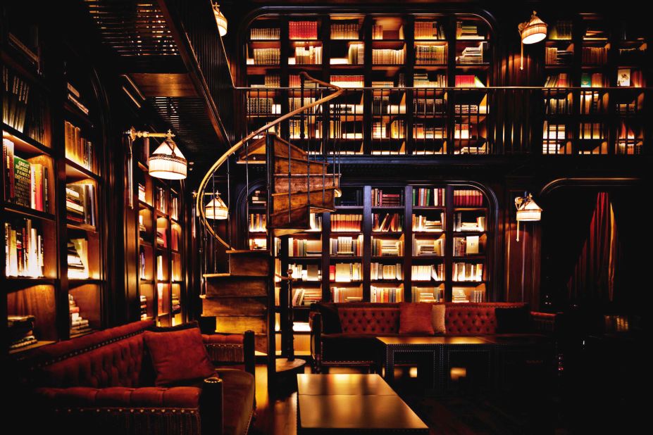 During the design process, owner Andrew Zobler imagined the hotel to be a place where a young woman of aristocratic French birth had gone off on her own to experience New York. The books in the hotel's beautiful library are organized by the 15 subjects that they imagined this young woman would be reading, such as "The History of New York" and "Music." 