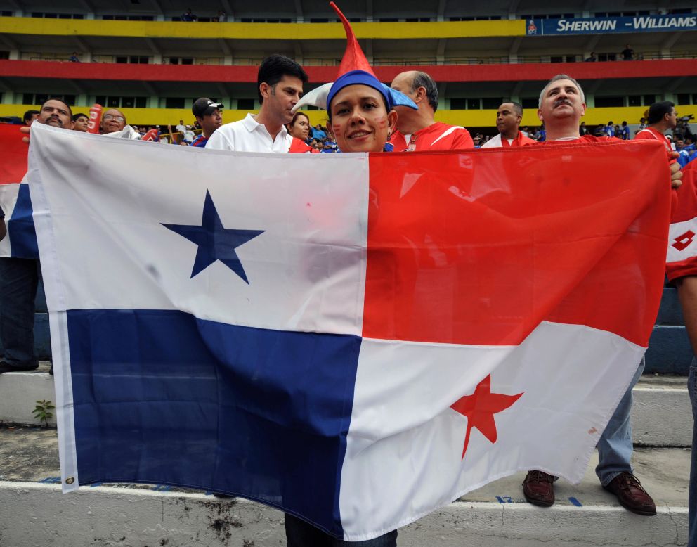Panama's flag is widely displayed on ships using the country's emblem as a flag of convenience. The country also has an alternate version, making it one of the few nations to have more than one national pennant.
