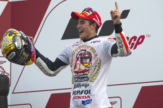 Repsol Honda Team's Marc Marquez will once again be the man to beat. The Spaniard is the bookies' favorite after becoming the youngest ever world champion last year, while he was also the first to land the title in a rookie campaign since 1978. His preparation for the new season has been far from ideal, however, having broken a leg last month.
