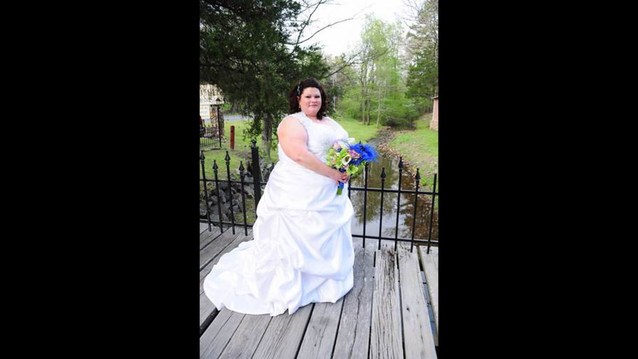Privitera had to buy two wedding dresses; by the time her wedding came along in April 2011, her original dress no longer fit. She had to send her measurements overseas to get a second one custom made at the last minute.