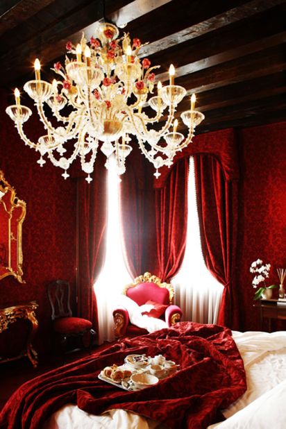 <strong>Ca Maria Adele</strong> hotel in Venice, described by judge and burlesque dancer Immodesty Blaize as a "fantasy cocoon," was one of the runners-up in the world's sexiest bedroom category. 