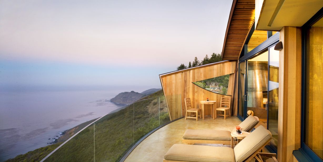 The <strong>Post Ranch Inn</strong> at Big Sur<strong> </strong>is "quite simply, one of the world's very best places to say," according to the judges in this category, which included a Sunday Times editor and an award-winning photographer. Their reasons: California cliff-top setting, fireside massages, hot tubs, views of tall redwoods and the Pacific ocean. 