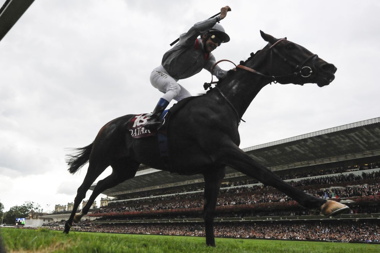 France celebrated home winner Treve in this year's Prix de l'Arc de Triomphe. The 2013 horse of the year is owned by Qatar's Sheikh Joann al-Thani, now a big player in the racing world.
