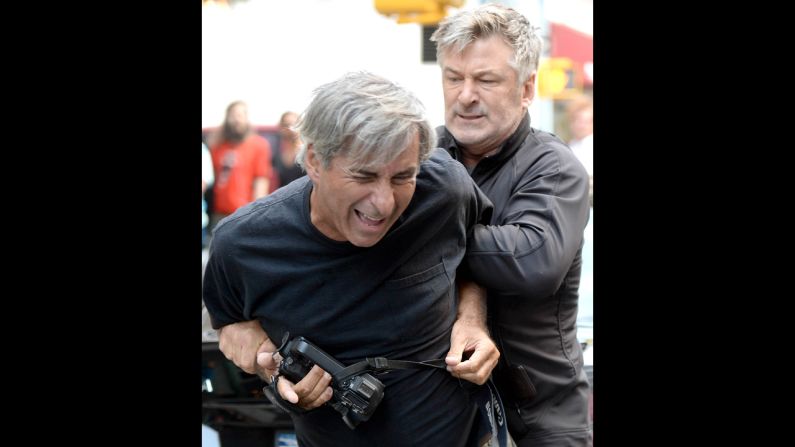 In August 2013, both Baldwin and a photographer called the police to report an incident in New York. Apparently a standoff ensued after the photographer got too close for Baldwin's liking while he was with Hilaria. Baldwin has had several disputes<a href="index.php?page=&url=http%3A%2F%2Fwww.cnn.com%2Fvideo%2Fdata%2F2.0%2Fvideo%2Fshowbiz%2F2013%2F08%2F28%2Fnewday-dnt-turner-alec-baldwin-paparazzi.cnn.html"> with paparazzi. </a>