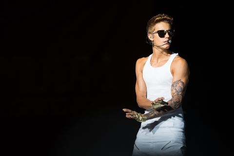 Right before 2014 kicked off, Bieber threatened to retire after a spate of bad publicity, including being accused of everything from <a href="http://marquee.blogs.cnn.com/2013/10/03/bieber-wont-be-charged-for-alleged-spitting-speeding/">speeding to spitting.</a> The news made <a href="http://www.cnn.com/video/data/2.0/video/showbiz/2013/12/26/lead-farley-bieber-intvw.cnn.html">Beliebers very sad</a>.