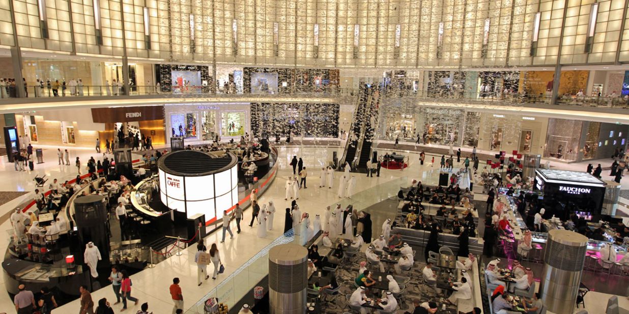Dubai is known for glamour and excess; the shopping here would have your Scottish/Chinese/Indian/Great Depression grandmother spinning in her inexpensive plywood coffin. Home to the world's largest mall, Dubai is also home to an indoor ski resort ... at a mall. 