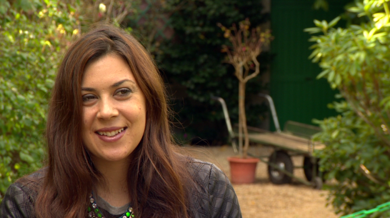 Marion Bartoli was in good spirits as she chatted to CNN's Open Court about her life in retirement after winning the Wimbledon title in July. She felt right at home in the gardens of Claude Monet, since she's an avid painter. 
