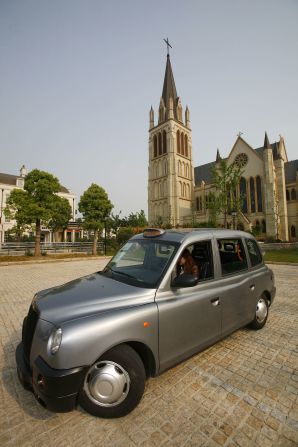 China is also leading the way in tapping into the reproduced tourist appeal of whole locales, such as this little slice of olde London in Songjiang New City. 