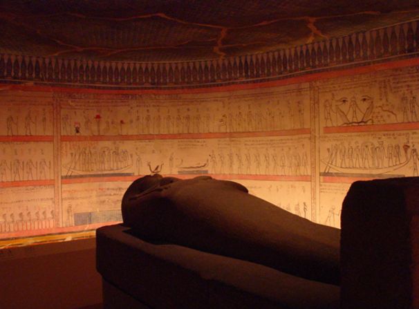 The firm previously created a replica of the pharaoh Thutmose III's tomb for exhibition.