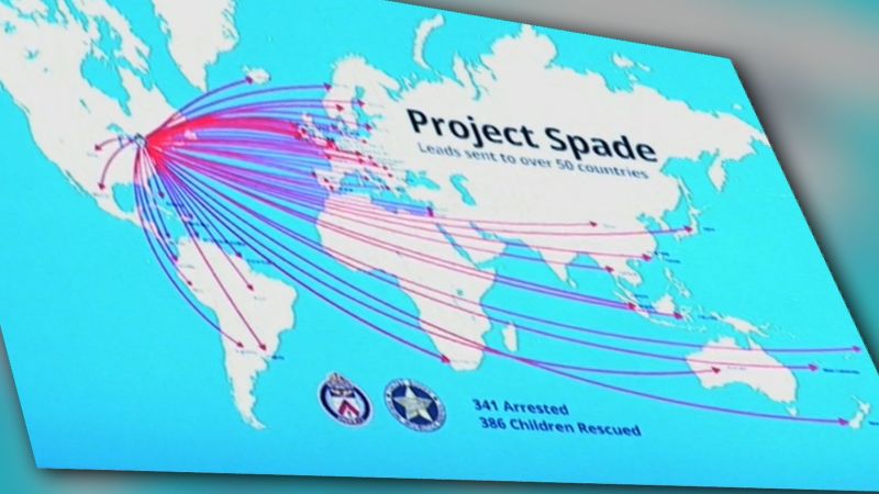 ‘Project Spade’ busts global child porn ring