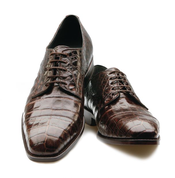 Shoes cost around $640, which is about half as much as you would expect to pay at a traditional shoemaker. 