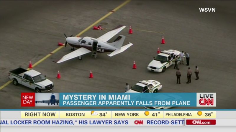 Still searching for fallen passenger