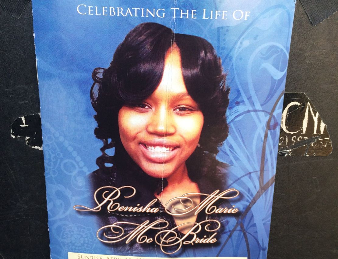 Renisha McBride, 19, was shot and killed on the front porch of a home.