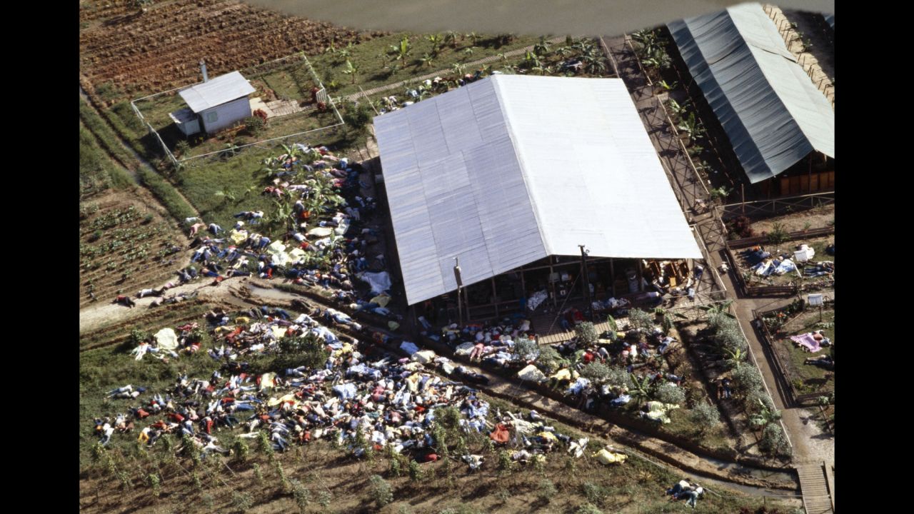 The compound of the People's Temple cult.
