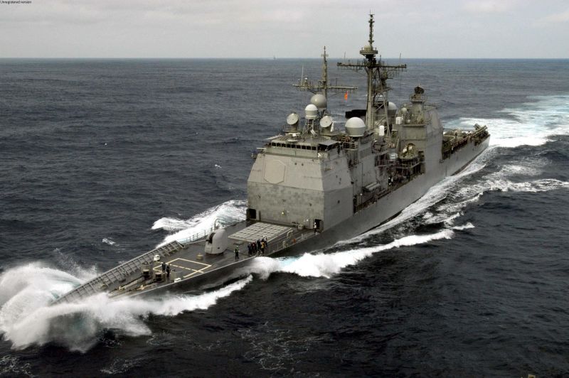 US sails warship past contested islands in South China Sea