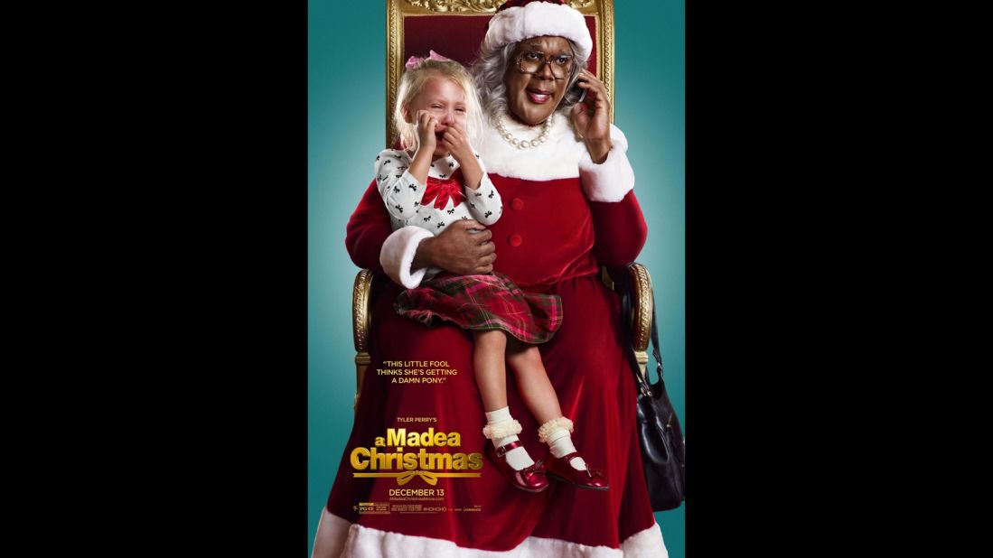 Tyler Perry's Madea is in the holiday spirit this year, as the tart-tongued elder returns with "Tyler Perry's A Madea Christmas." Also starring Chad Michael Murray, Tika Sumpter and Kathy Najimy. (Release date: December 13)