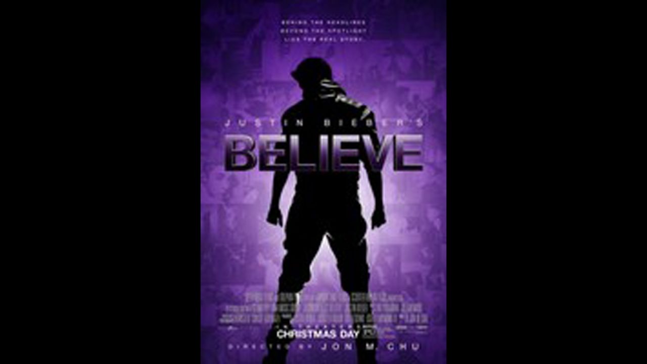 We're guessing there are several parents who will be wrapping up tickets to Justin Bieber's latest documentary as gifts this season. "Believe," strategically lined up for Christmas Day, is a documentary on Bieber's rise as directed by Jon M. Chu. (Release date: December 25)