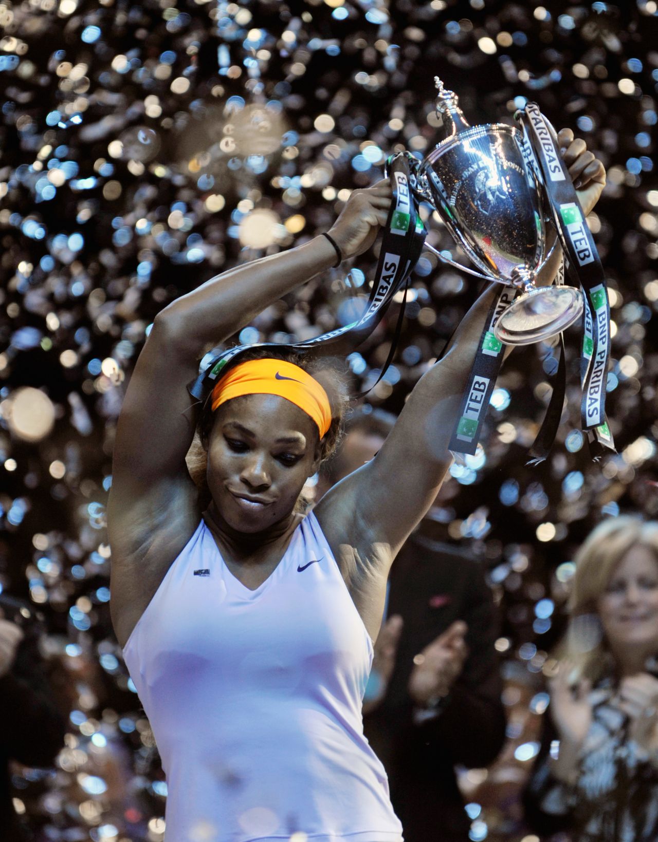 The American enjoyed her best year in 2013, capped with a successful defense of her season-ending WTA Championships crown. She won 11 titles, including the French and U.S. Open trophies, and finished the year with 78 wins and just four defeats.
