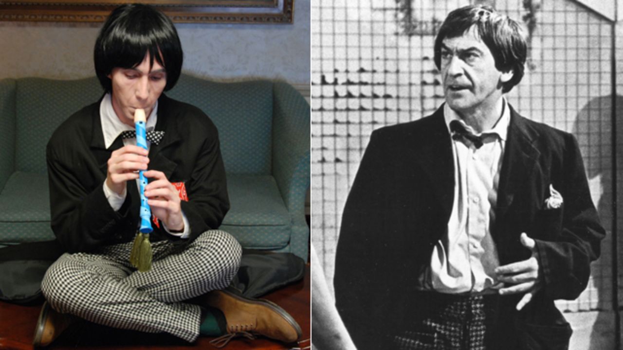 <a href="http://ireport.cnn.com/docs/DOC-1061333">Mikhail Lynn</a> cosplays as multiple doctors, including the recorder-playing Second Doctor, who was portrayed by Patrick Troughton. He holds a special place in the St. Louis resident's heart: "Confident in his abilities and downright cocky at times, he never took himself too seriously. When faced with danger, the mercurial Doctor would play up the image of a hapless bumbler to throw off his enemies only to reveal a darker, sometimes ruthless side that was both a cunning strategist and fiercely loyal to his companions."
