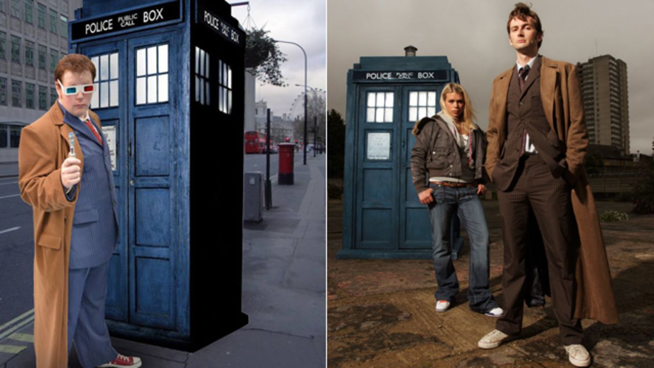 <a href="http://ireport.cnn.com/docs/DOC-1057536">Ric Mauger</a> of Hawthorn, Australia, as the Tenth Doctor.